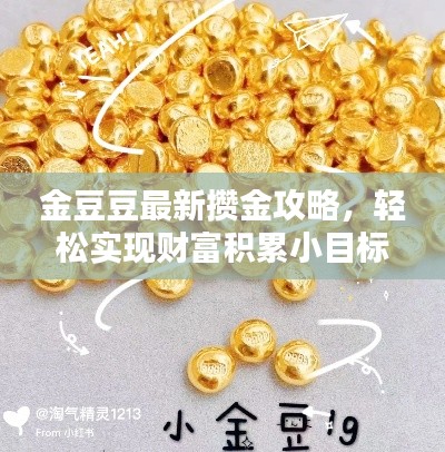 金豆豆最新攒金攻略，轻松实现财富积累小目标！