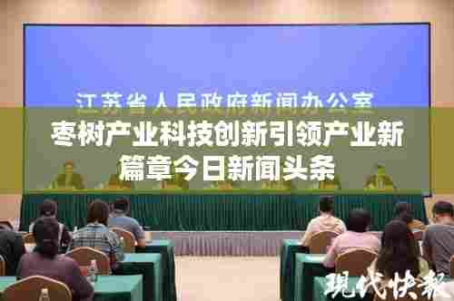 枣树产业科技创新引领产业新篇章今日新闻头条