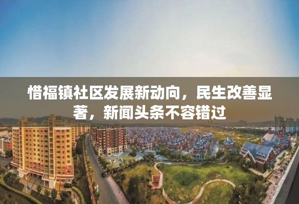 惜福镇社区发展新动向，民生改善显著，新闻头条不容错过