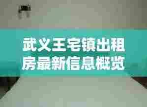 武义王宅镇出租房最新信息概览,优质房源一览无余