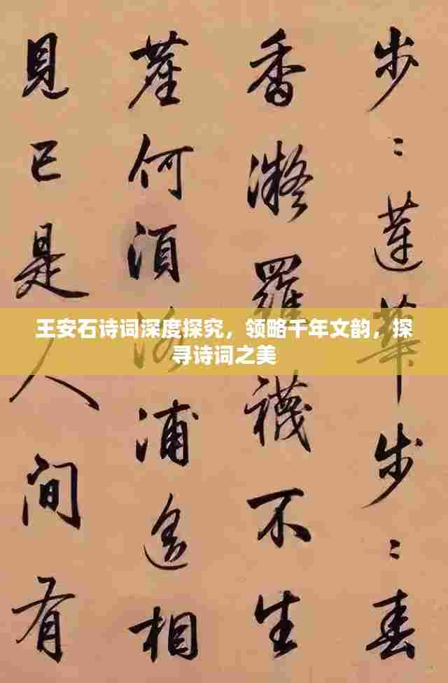 王安石诗词深度探究，领略千年文韵，探寻诗词之美
