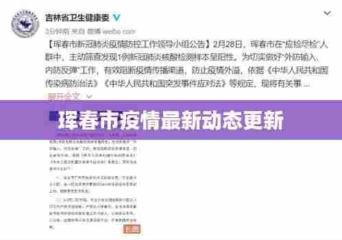 珲春市疫情最新动态更新