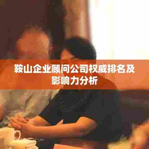 鞍山企业顾问公司权威排名及影响力分析