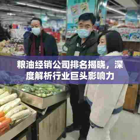 粮油经销公司排名揭晓,深度解析行业巨头影响力