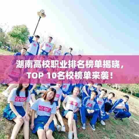 湖南高校职业排名榜单揭晓，TOP 10名校榜单来袭！