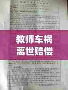 教师车祸离世赔偿标准最新解读与解析