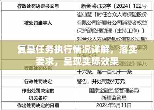 复垦任务执行情况详解,落实要求,呈现实际效果