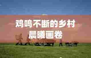 鸡鸣不断的乡村晨曦画卷