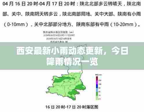西安最新小雨动态更新，今日降雨情况一览