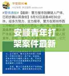 安顺青年打架案件最新进展揭秘，进展迅速，细节曝光！