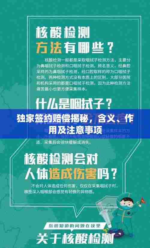 独家签约赔偿揭秘，含义、作用及注意事项
