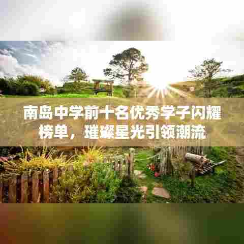 南岛中学前十名优秀学子闪耀榜单,璀璨星光引领潮流