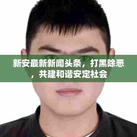新安最新新闻头条，打黑除恶，共建和谐安定社会