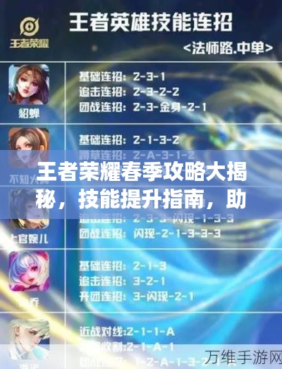 王者荣耀春季攻略大揭秘，技能提升指南，助你成为战场霸主！