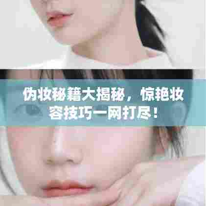 伪妆秘籍大揭秘，惊艳妆容技巧一网打尽！